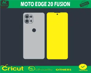 MOTO EDGE 20 FUSION Skin Vector Template