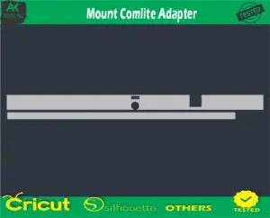 Mount Comlite Adapter Skin Vector Template