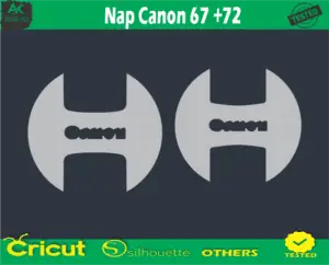 Nap Canon 67 +72 Skin Vector Template