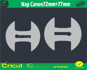 Nap Canon72mm+77mm Skin Vector Template