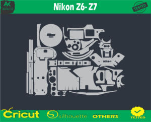 Nikon Z6- Z7 Skin Vector Template
