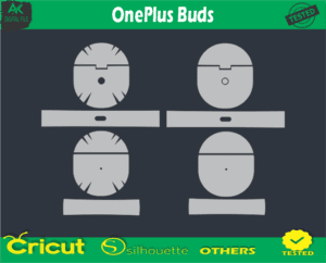 OnePlus Buds Skin Vector Template