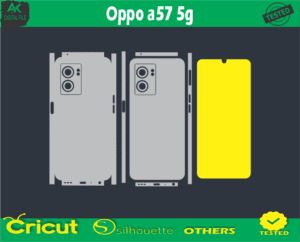 Oppo a57 5g Skin Vector Template