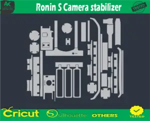 Ronin S Camera stabilizer Skin Vector Template