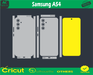 Samsung A54 Skin Vector Template