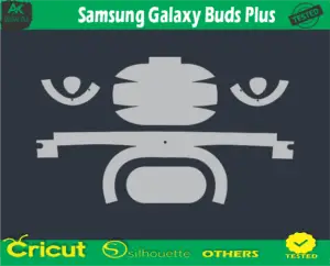 Samsung Galaxy Buds Plus Skin Vector Template