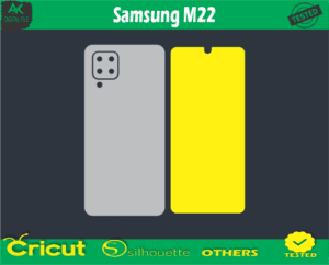 Samsung M22 Skin Vector Template