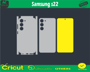 Samsung s22 Skin Vector Template