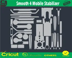 Smooth 4 Mobile Stabilizer Skin Vector Template