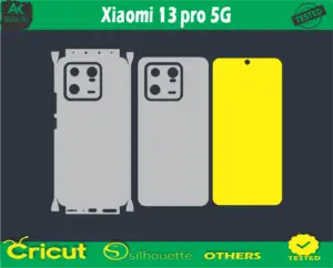 Xiaomi 13 pro 5G mobile Skin Vector Template