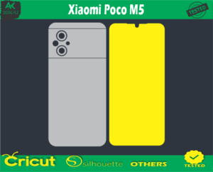 Xiaomi Poco M5 Skin Vector Template