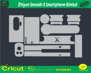 Zhiyun Smooth X Smartphone Gimbal Skin Vector Template