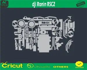 dji Ronin RSC2 Skin Vector Template