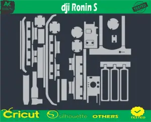 dji Ronin S Skin Vector Template