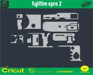 fujifilm xpro 2 Skin Vector Template