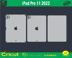 iPad Pro 11 2022 Skin Vector Template