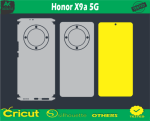 Honor X9a 5G Skin Vector Template
