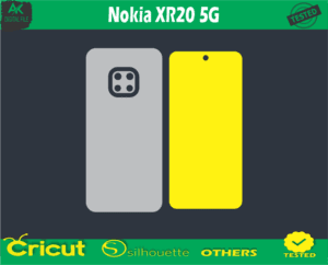 Nokia XR20 5G Skin Vector Template