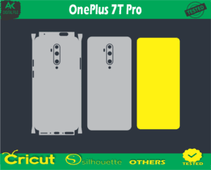 OnePlus 7T Pro Skin Vector Template