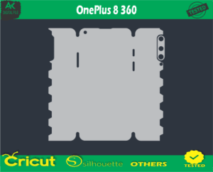 OnePlus 8 360 Skin Vector Template