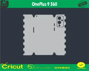 OnePlus 9 360 Skin Vector Template