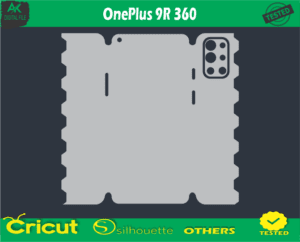 OnePlus 9R 360 Skin Vector Template