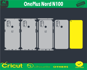 OnePlus Nord N100 Skin Vector Template