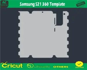 Samsung S21 360 Template Skin Vector Template