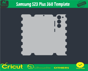 Samsung S23 Plus 360 Template Skin Vector Template