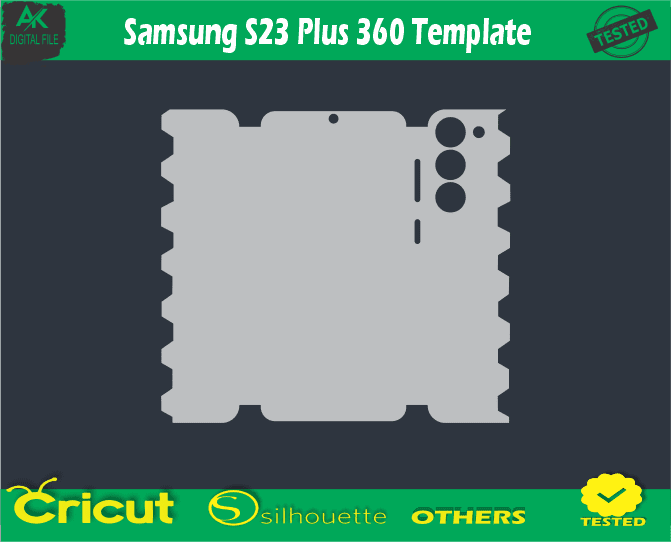 Samsung S23 Plus 360 Template