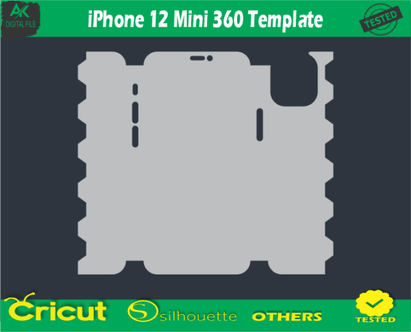 iPhone 12 Mini 360 Template