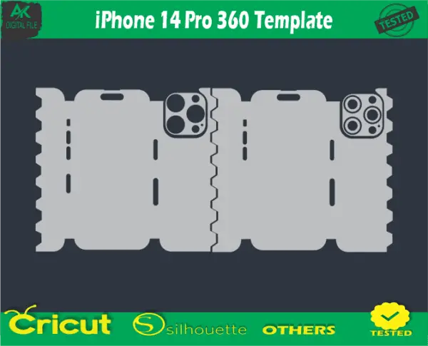 iPhone 14 Pro 360 Template