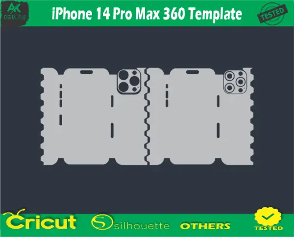 iPhone 14 Pro Max 360 Template