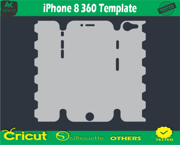 iPhone 8 360 Template