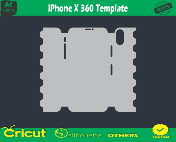 iPhone X 360 Template