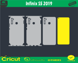 Infinix S5 2019 Skin Vector Template