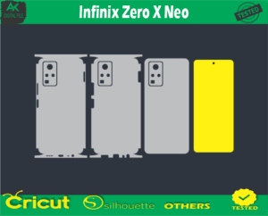 Infinix Zero X Neo Skin Vector Template