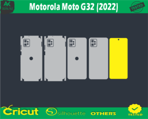 Motorola Moto G32 Skin Vector Template