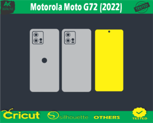 Motorola Moto G72 (2022) Skin Vector Template