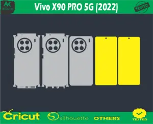 Vivo X90 PRO 5G (2022) Skin Vector Template