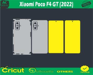 Xiaomi Poco F4 GT (2022) Skin Vector Template