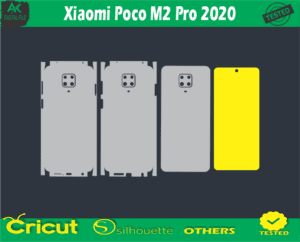 Xiaomi Poco M2 Pro 2020 Skin Vector Template