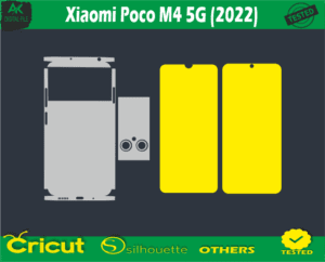 Xiaomi Poco M4 5G (2022) Skin Vector Template