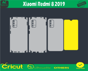 Xiaomi Redmi 8 2019 Skin Vector Template