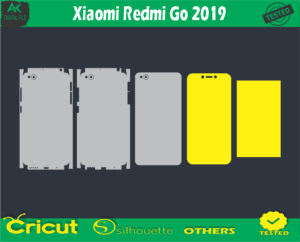 Xiaomi Redmi Go 2019 Skin Vector Template