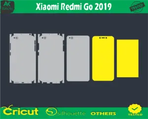 Xiaomi Redmi Go 2019 Skin Vector Template