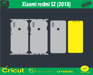 Xiaomi redmi S2 (2018) Skin Vector Template