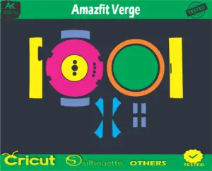 Amazfit Verge Skin Vector Template