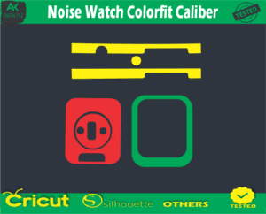 Noise Watch Colorfit Caliber Skin Vector Template