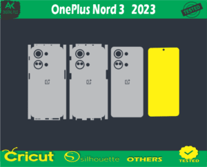 OnePlus Nord 3 2023 Skin Vector Template